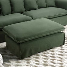 Montauk Slipcover Ottoman